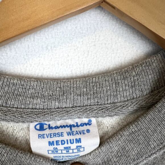 VTG Champion Reverse Weave Mens Medium M Sweatshirt Crewneck Double sided - Picture 2 of 5